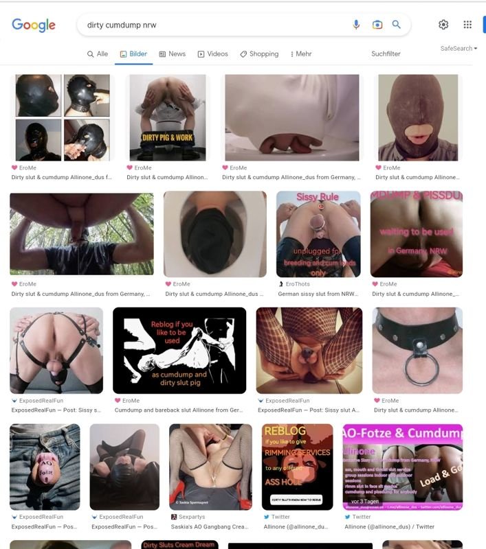 Dirty slut & cumdump Allinone_dus from Germany, NRW to be used #1roNJMDD